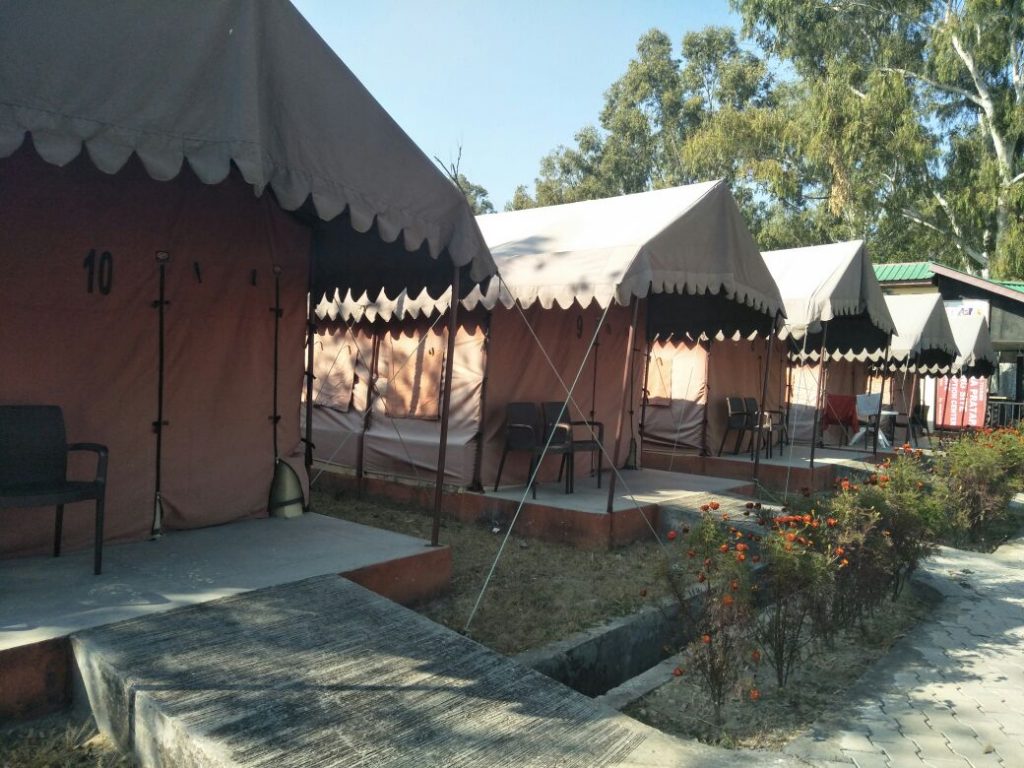 Tent Outside View